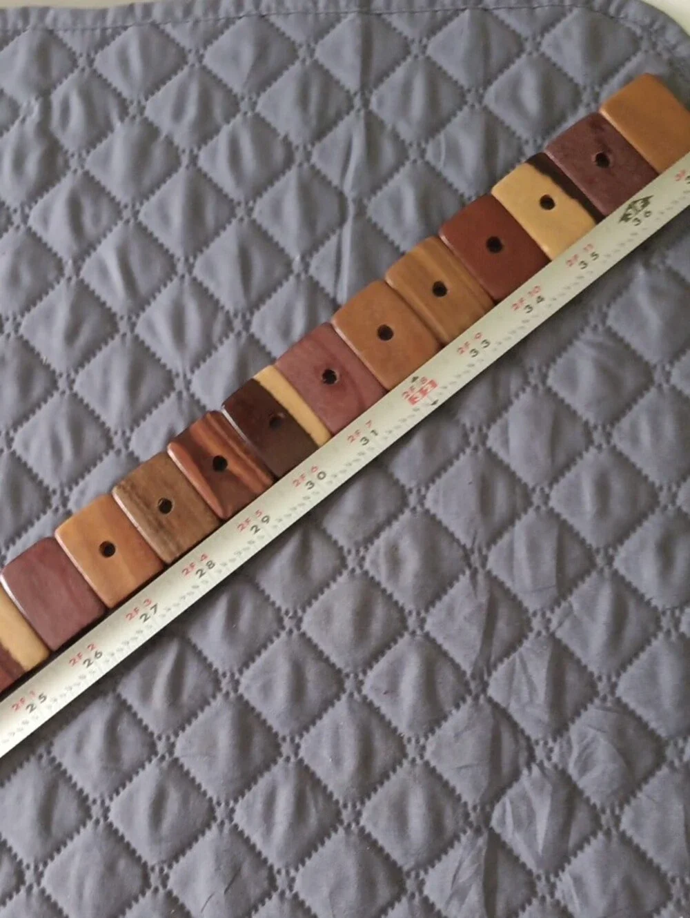 Vintage Wooden Hardwood  Belt